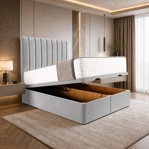 Ottoman divan storage bed - ottoman, gas