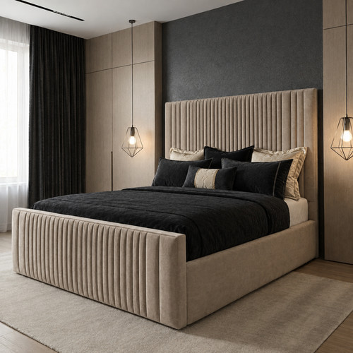 Ottoman storage bed panel - ottoman,