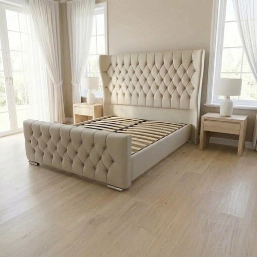 Ottoman winged bed gas - winged,