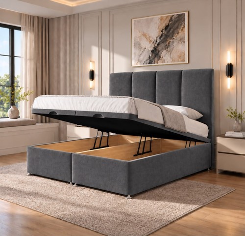 Ottoman solid divan - ottoman, bed