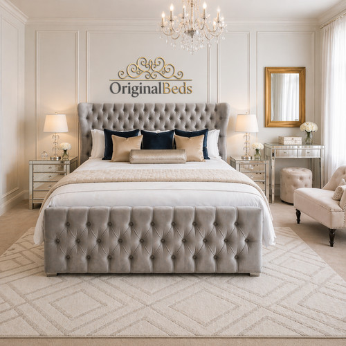 New oxford wingback bed frame - oxford,