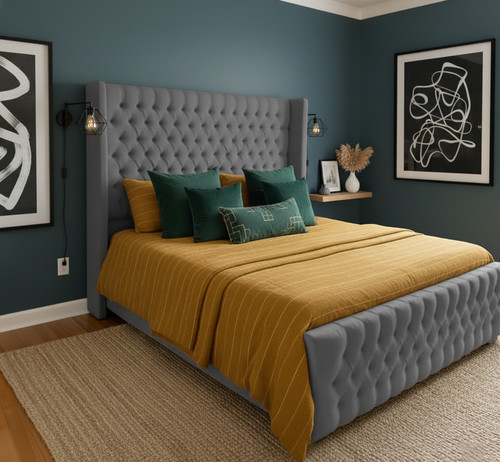 Chesterfield luxury ottoman - luxury,