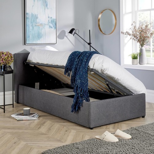 Ottoman single storage bed - ottoman,