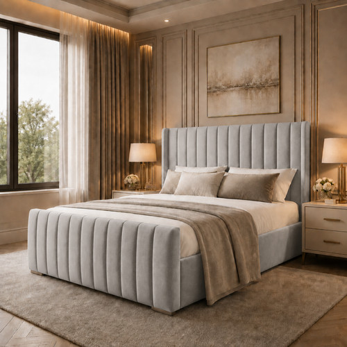 Ottoman storage bed - ottoman, panel