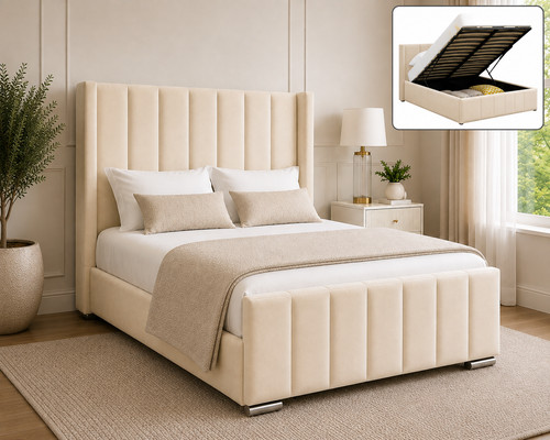 Ottoman storage bed - ottoman,