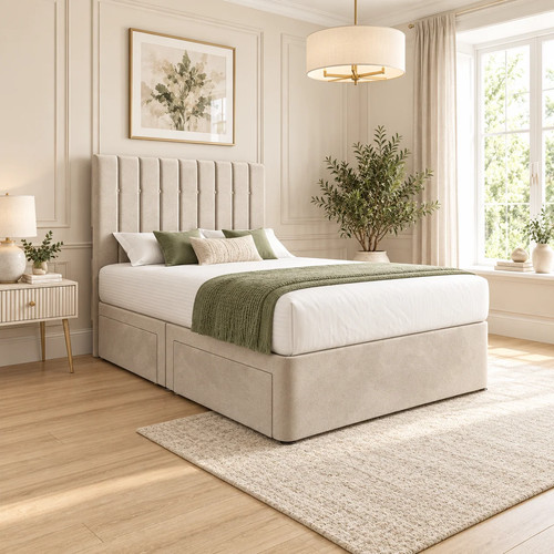 Luxury divan bed with storage - divan,