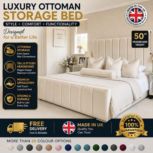 Ottoman storage gas lift - storage,