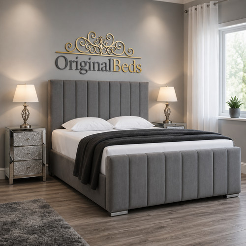 Original panel bed frame - bed,