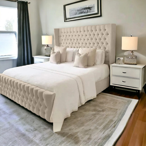 Ottoman winged bed plush - winged,