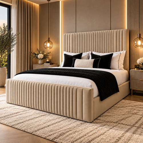 Ottoman storage bed - bed, panel