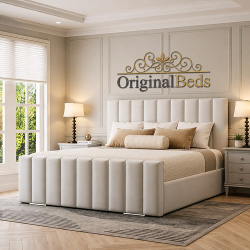 Panel design bed - design, frame