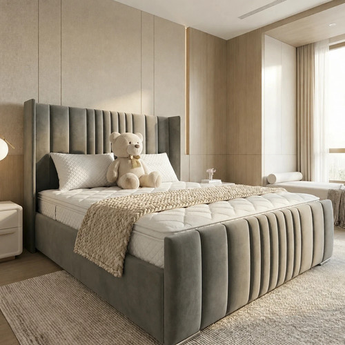 Ottoman bed winged - bed,