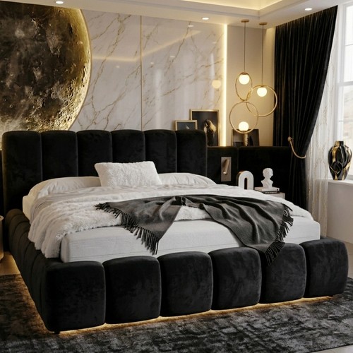 Bubble padded luxury bed - bubble, frame