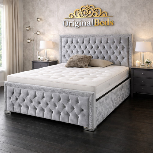 Bumper ottoman storage bed - ottoman,