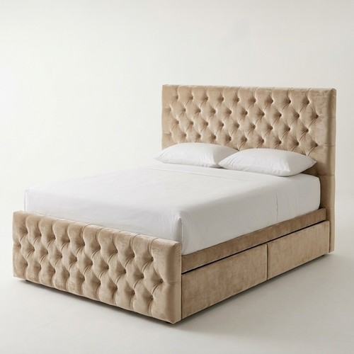 Divan ottoman bed - 50'', plush