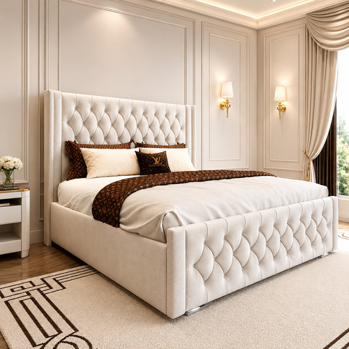 Upholstered ottoman gas lift - upholstered,