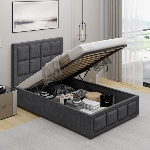 Ottoman storage gas lift - storage, up