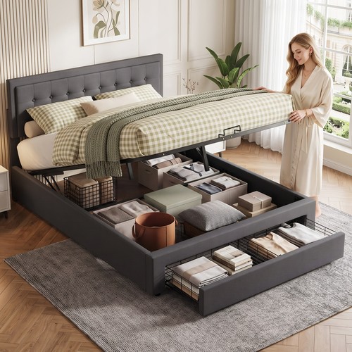 Ottoman storage gas - ottoman, lift