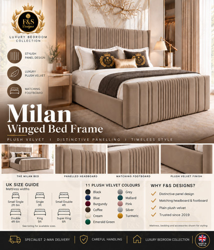 Milan winged plush velvet - plush,